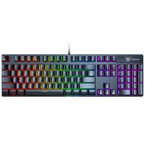 نقد و بررسی کیبورد مخصوص بازی اونیکوما مدل G27 RGB، مکانیکال سوییچ آبی، Full size، نورپردازی RGB توسط خریداران