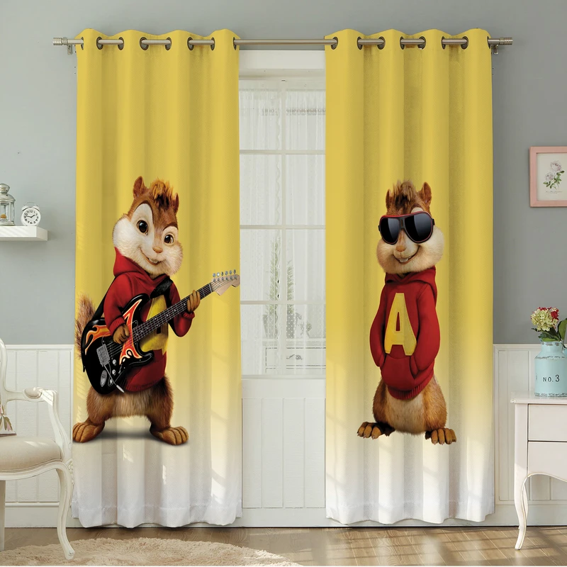 پرده نیروانا طرح کودک  مدل هازان کد 4174 سایز 140×280 سانتی متر