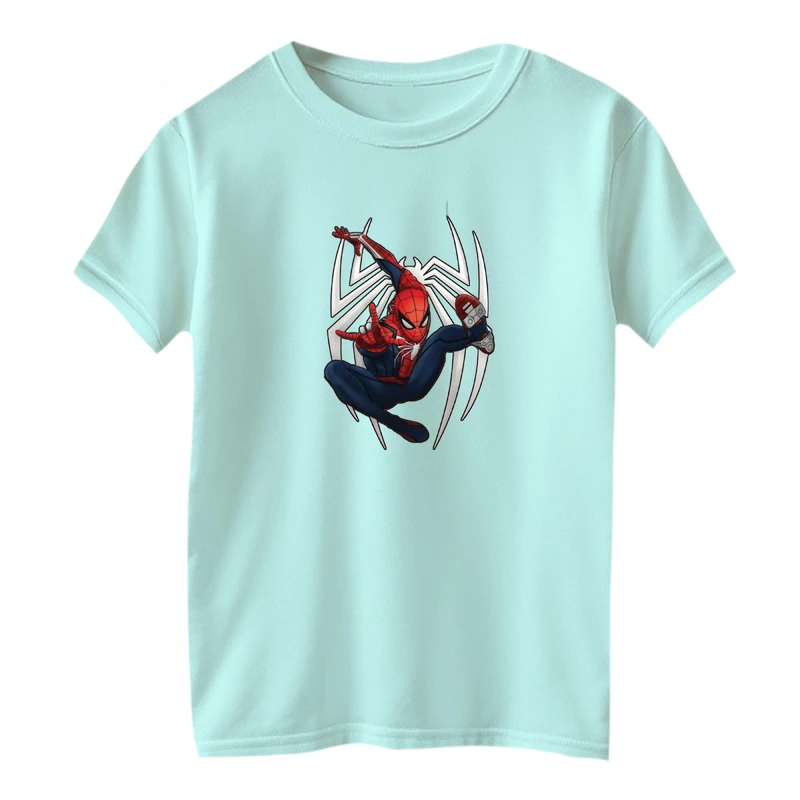 تی شرت آستین کوتاه بچگانه مدل مرد عنکبوتی کد ۱۱