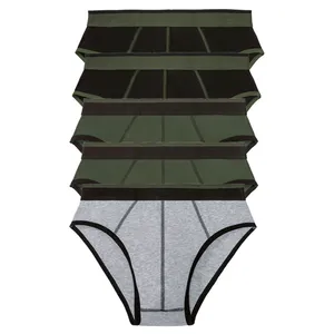 شورت مردانه لیورجی مدل slips-357392-96-baumwolle مجموعه 5 عددی  