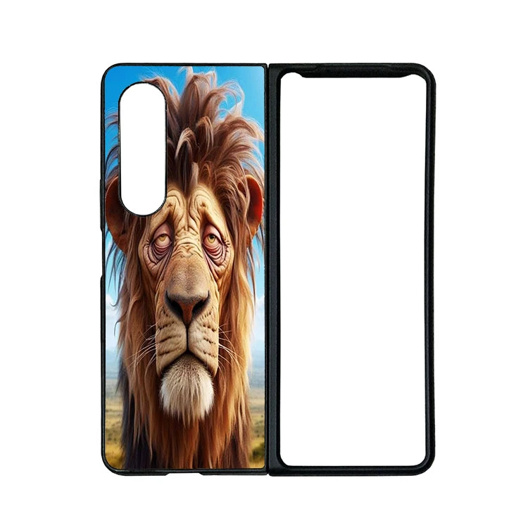 کاور قاب گارد هوم طرح شیر مناسب برای گوشی موبایل سامسونگ galaxy z fold 4