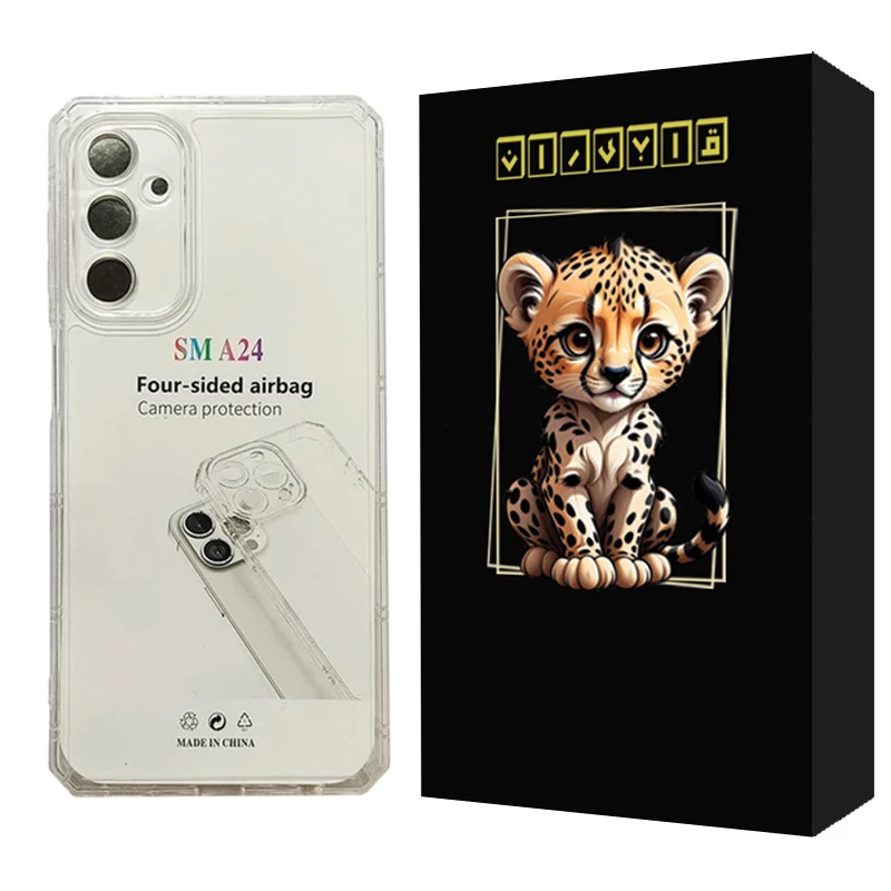 کاور قاب ایران مدل شفاف مناسب برای گوشی موبایل سامسونگ Galaxy A24 4G