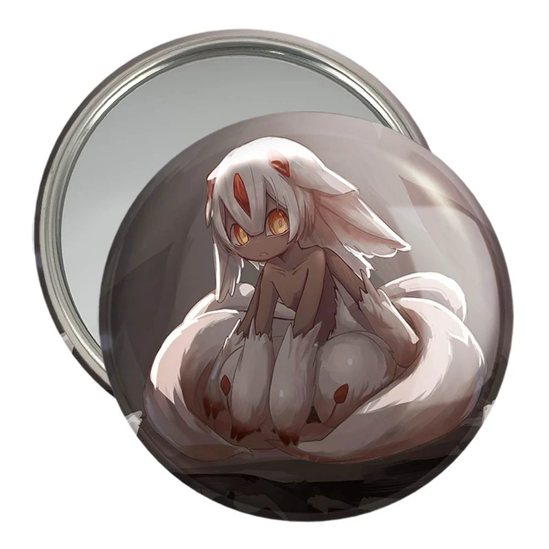 آینه جیبی خندالو مدل فاپوتا انیمه ساخته شده در پرتگاه Made in Abyss  کد 22128