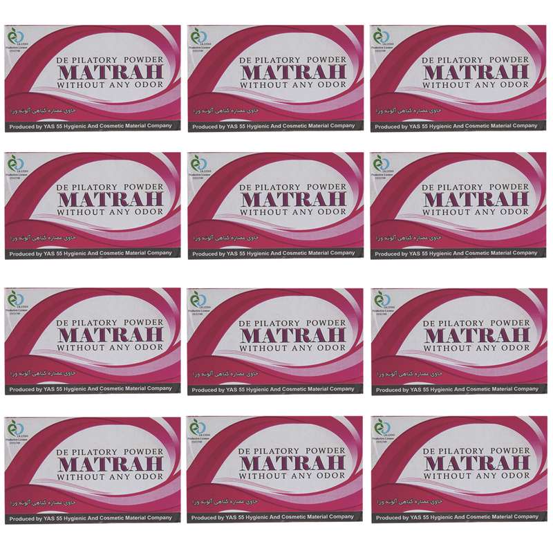 پودر موبر مطرح مدل 02 وزن 50 گرم بسته 12 عددی