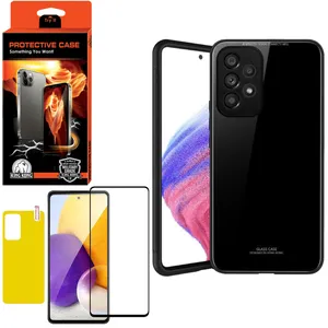 کاور کینگ کونگ مدل CVRGLS-II مناسب برای گوشی موبایل سامسونگ Galaxy A53 به همراه محافظ صفحه نمایش و محافظ پشت گوشی