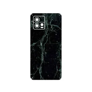 MAHOOT Graphite_Green_Marble Cover Sticker for Motorola Moto G72