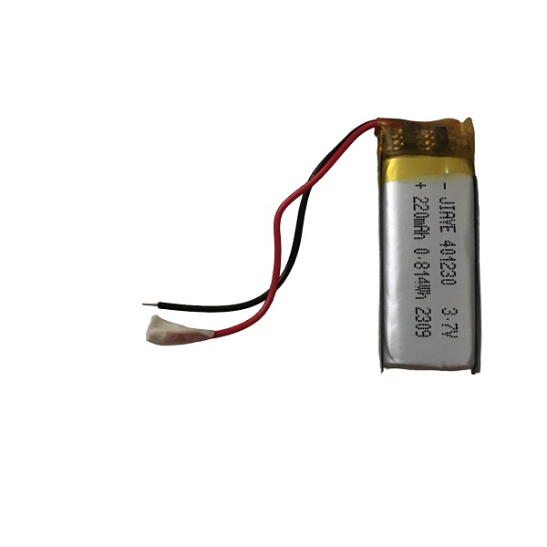 باتری لیتیومی مدل 401230 ظرفیت 220 میلی آمپر ساعت