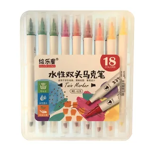 ماژیک مدل NO.628 بسته 18 عددی