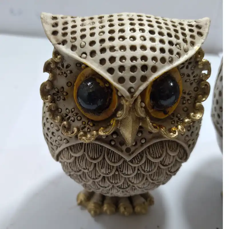 مجسمه طرح جغد کد 037 مجموعه 3 عددی