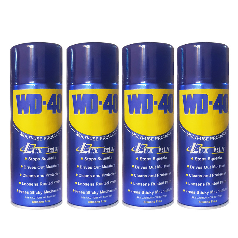 اسپری روان کننده لوکس پن مدل WD-40 حجم 330 میلی لیتر بسته چهار عددی