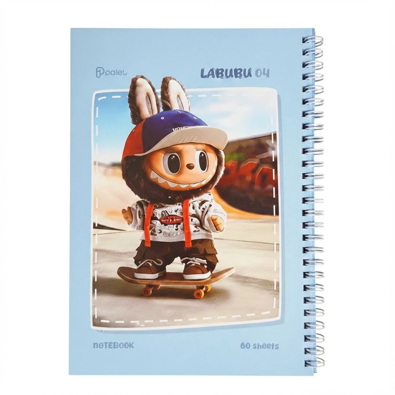 دفتر مشق 60 برگ پالت طرح فانتزی