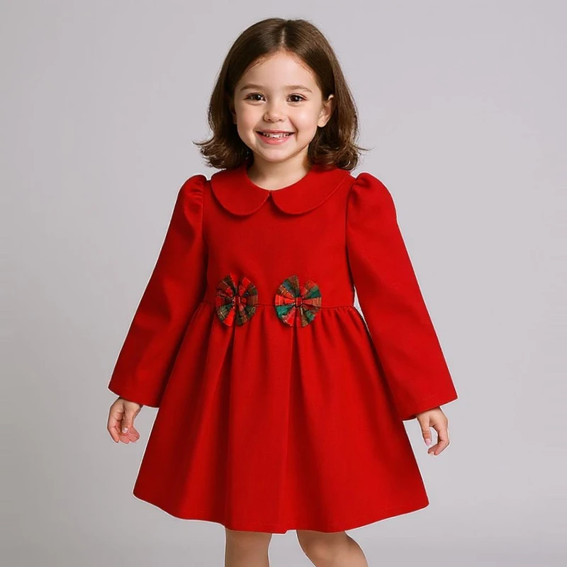 عکس شماره 3 : پیراهن دخترانه مدل یلدای نارگل