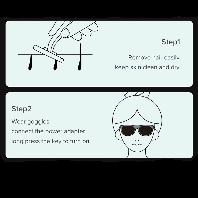 لیزر موهای زائد اینفیس مدل ZH-01D Global