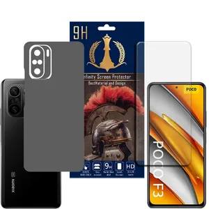 Infinity PRO MAX Cover Sticker For XIAOMI POCO F3 with Screen Protector