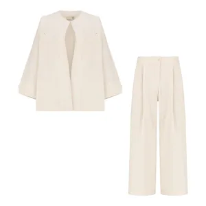 ست شومیز و شلوار زنانه السانا مدل جهانتاب کد 219079