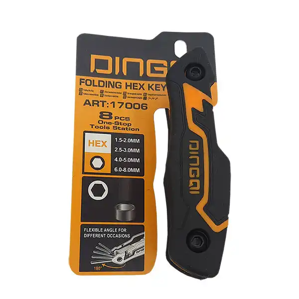 مجموعه 8 عددی آچار آلن دینگشی مدل AR-17006