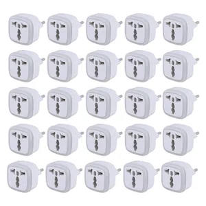 مبدل برق مدل سه به دو چراغ دار بسته 20 عددی