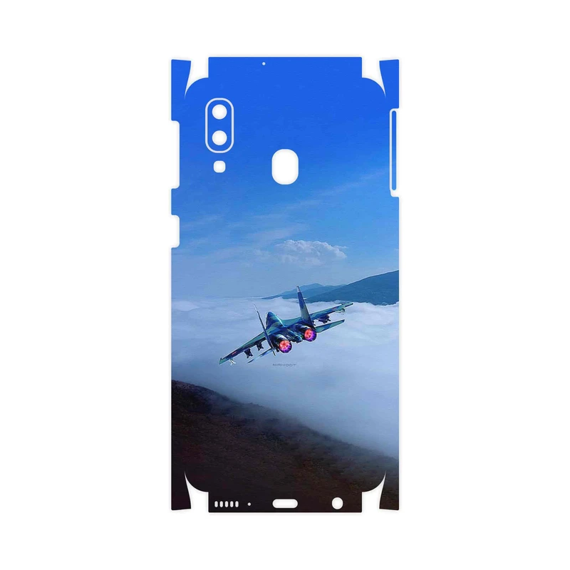 برچسب پوششی ماهوت مدل Fighter plane Su27-FullSkin مناسب برای گوشی موبایل سامسونگ Galaxy A40
