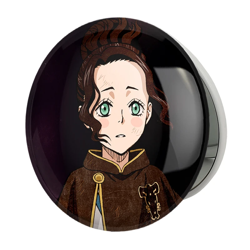 آینه جیبی خندالو طرح چارمی پاپیستون انیمه بلک کلاور Black Clover مدل تاشو کد 11708 