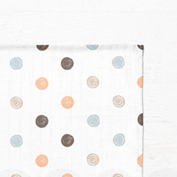 ملحفه کودک ویپو مدل Colorful Muslin سایز 75x75 سانتی متر