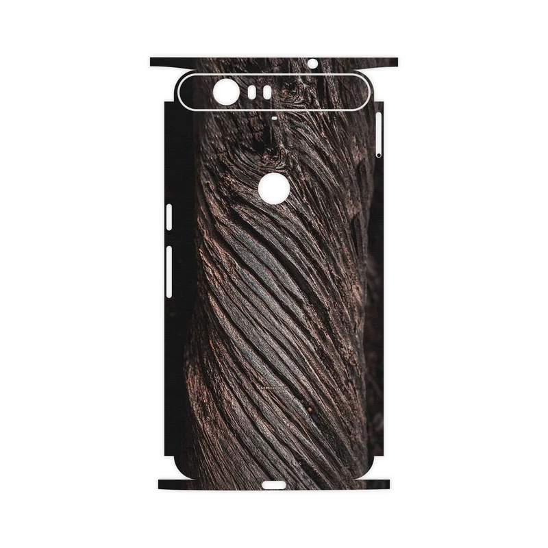 برچسب پوششی ماهوت مدل Wood Texture 9-FullSkin مناسب برای گوشی موبایل گوگل Nexus 6P