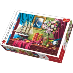 پازل 4000 تکه ترفل مدل میز کاشفان