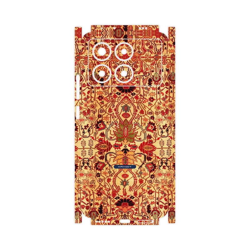 برچسب پوششی ماهوت مدل Persian_Carpet_Yellow-FullSkin مناسب برای گوشی موبایل شیائومی Poco X6 Pro