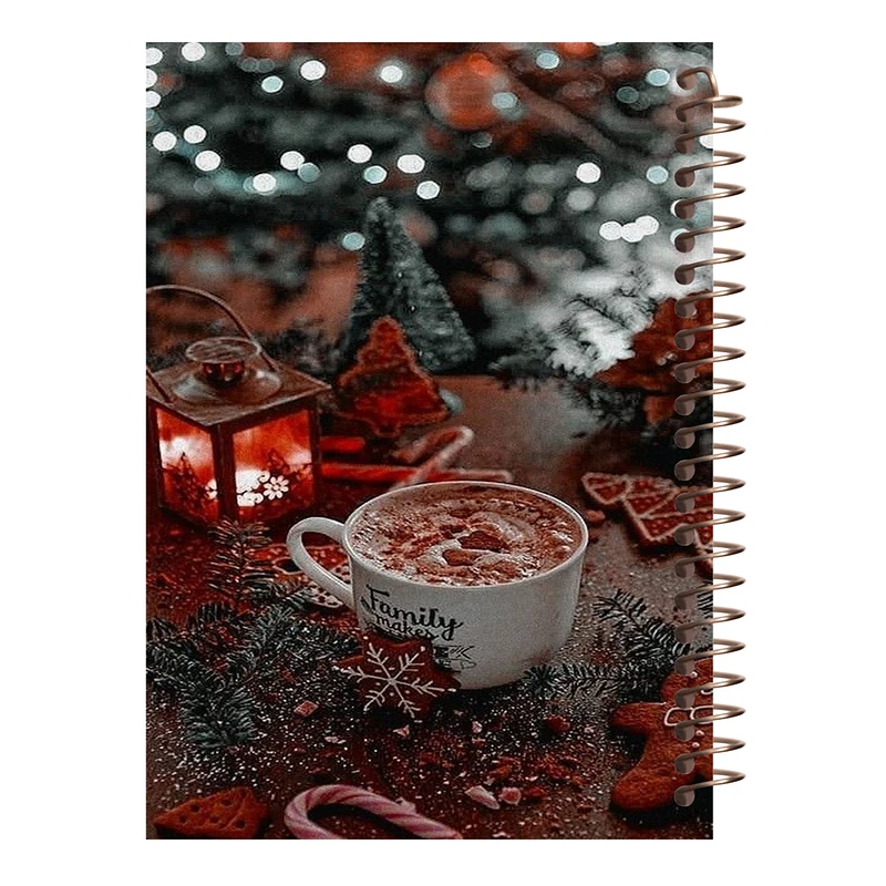 دفترچه یادداشت 100 برگ طرح کریسمس کد O173