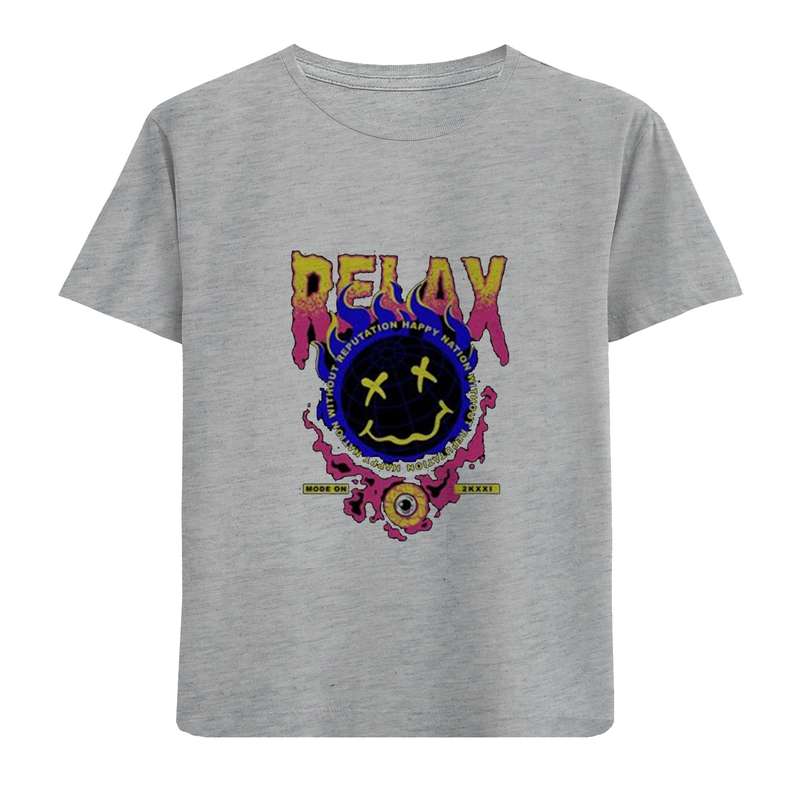 تی شرت آستین کوتاه پسرانه مدل D471 RELAX