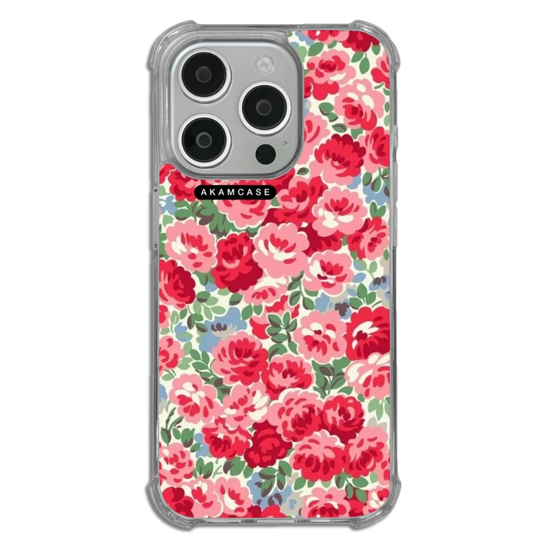 کاور آکام مدل AMC-WTA15PRO-FLOWERS13 مناسب برای گوشی موبایل اپل iPhone 15 Pro