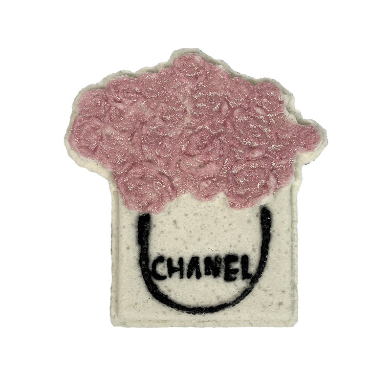 کوکتل پدیکور مدل باکس گل چنل وزن 25 گرم 