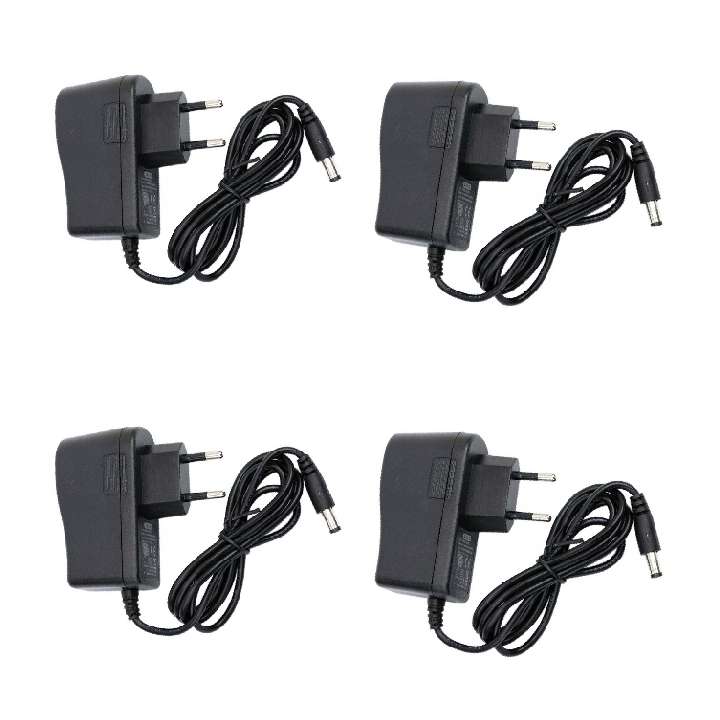 آداپتور 12 ولت 1 آمپر ایکس پی پروداکت مدل xp-ps198 بسته چهار عددی آداپتور 12 ولت 1 آمپر ایکس پی پروداکت مدل xp-ps198 بسته چهار عددی