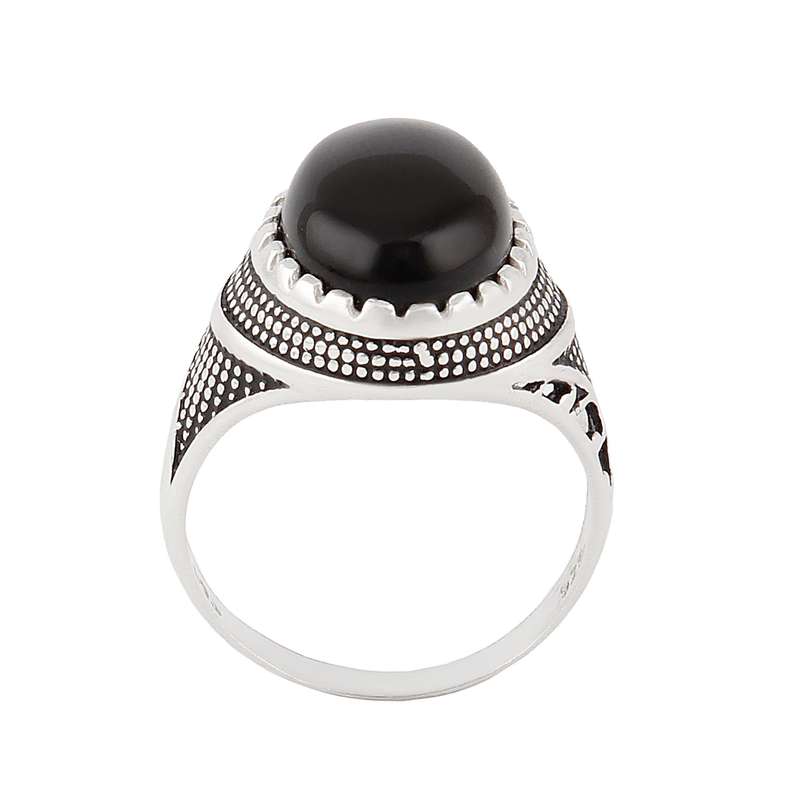 انگشتر نقره مردانه بازرگانی میلادی مدل عقیق رکاب سیلندری کد AM_4197 انگشتر نقره مردانه بازرگانی میلادی مدل عقیق رکاب سیلندری کد AM_4197