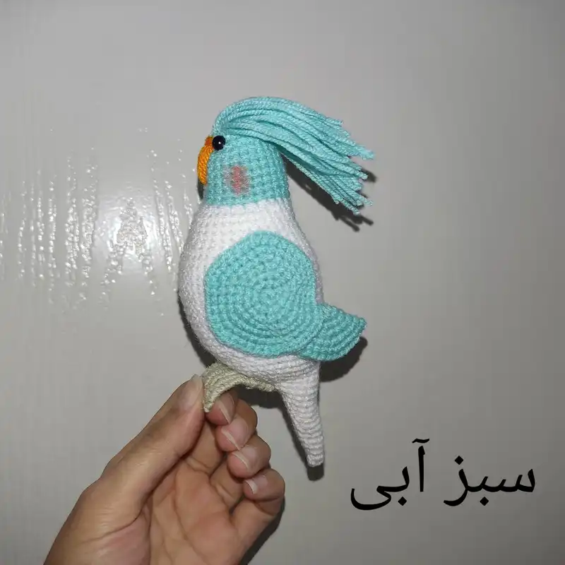 عروسک بافتنی مدل عروس هلندی لوتینو