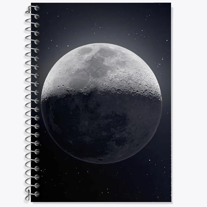 دفتر لغت 50 برگ خندالو مدل ماه کد 25350