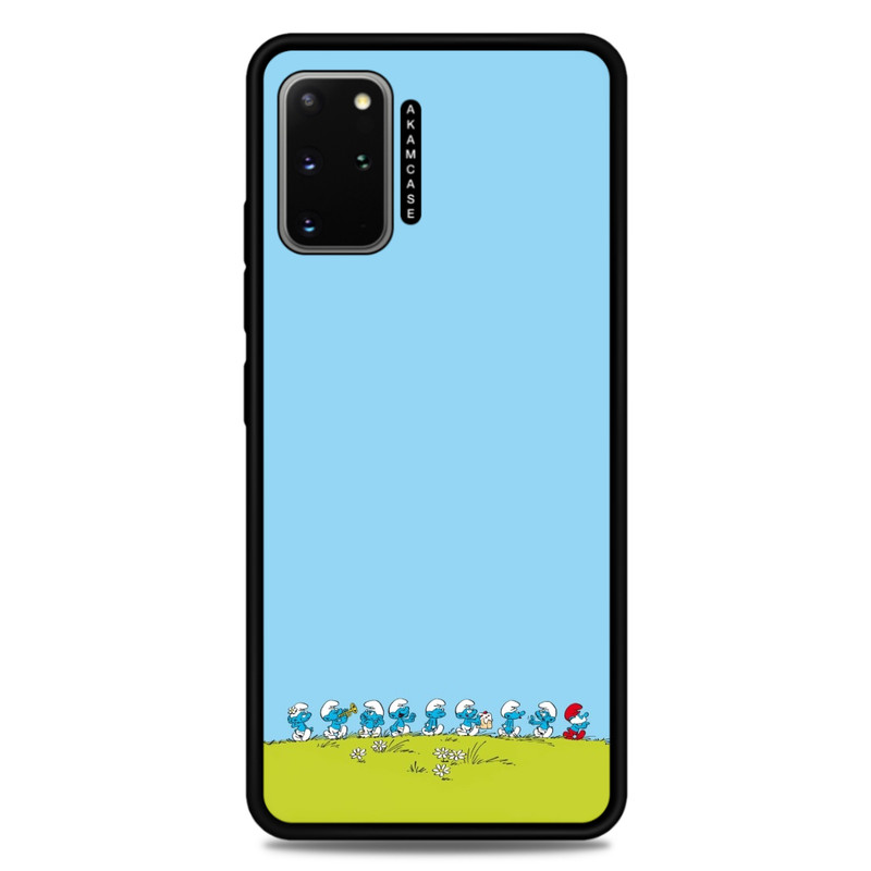 کاور آکام مدل AMC-WSGS20P-SMURFS-10 مناسب برای گوشی موبایل سامسونگ Galaxy S20 Plus