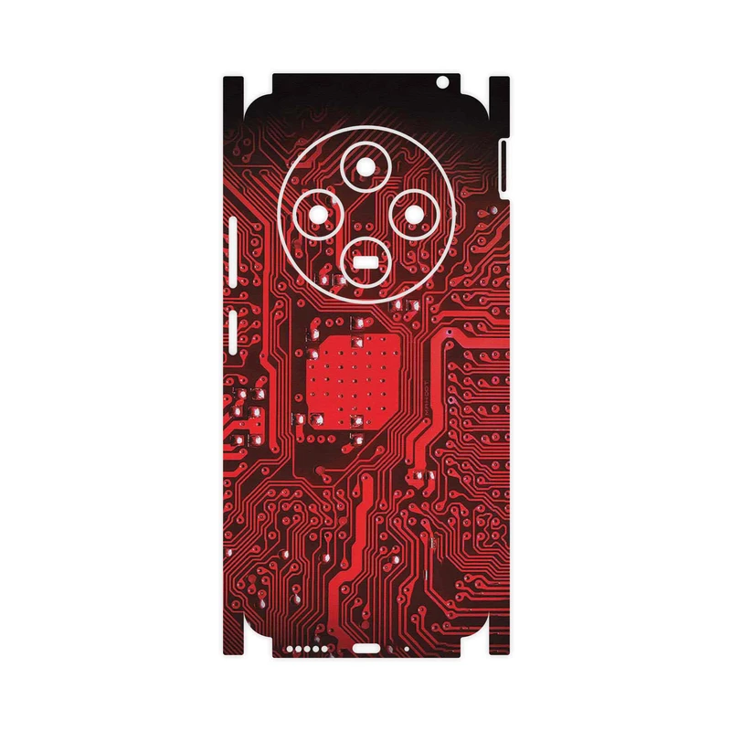 برچسب پوششی ماهوت مدل Red_Printed_Circuit_Board-FullSkin مناسب برای گوشی موبایل شیائومی Poco C75
