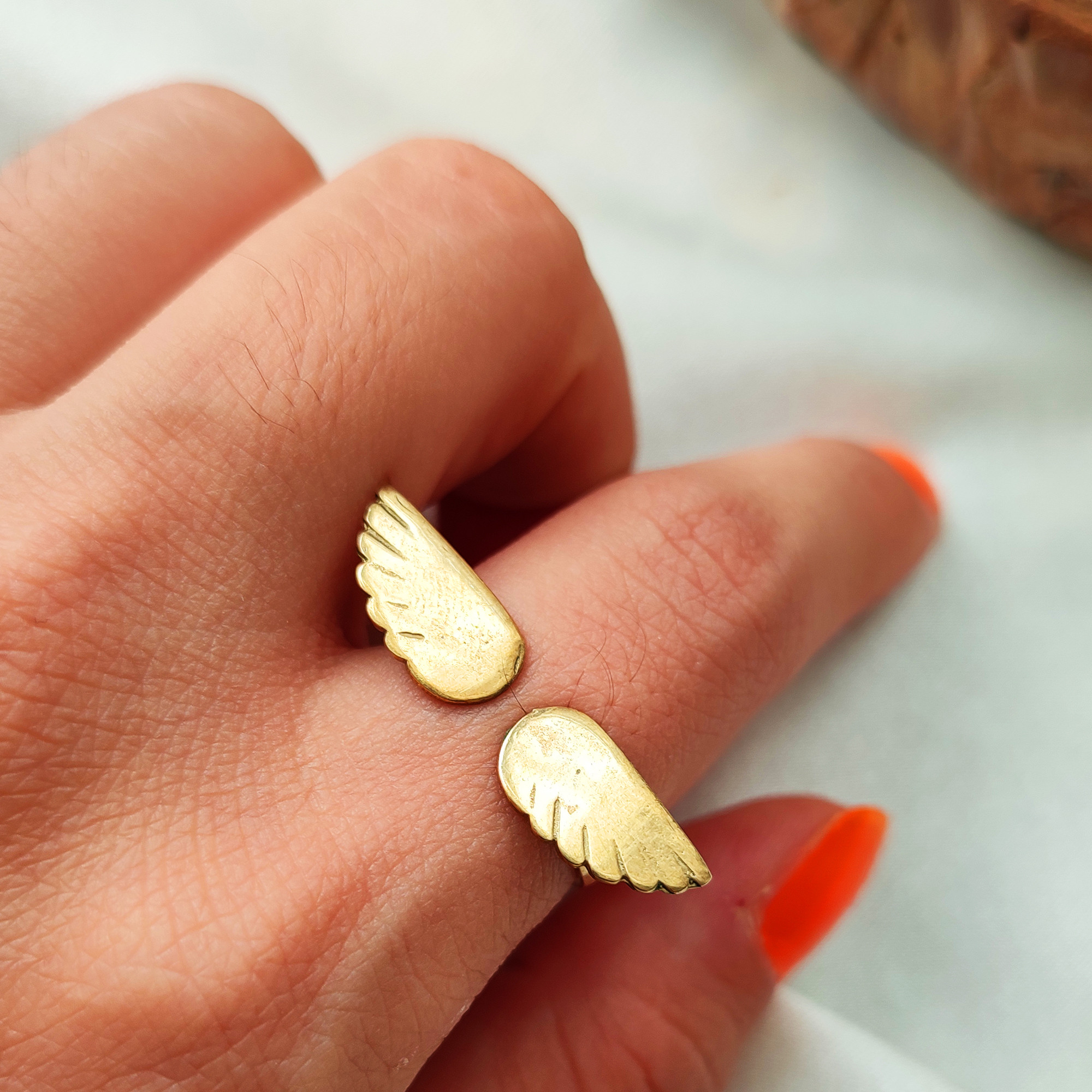 انگشتر زنانه مدل بال فرشته کد DA042