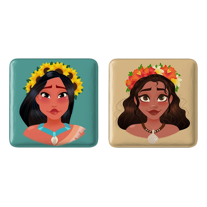 مگنت خندالو مدل پوکاهانتس و تیانا کد 14221425 مجموعه 2 عددی