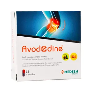 کپسول آووکلیدین مدین فارما بسته 18 عددی