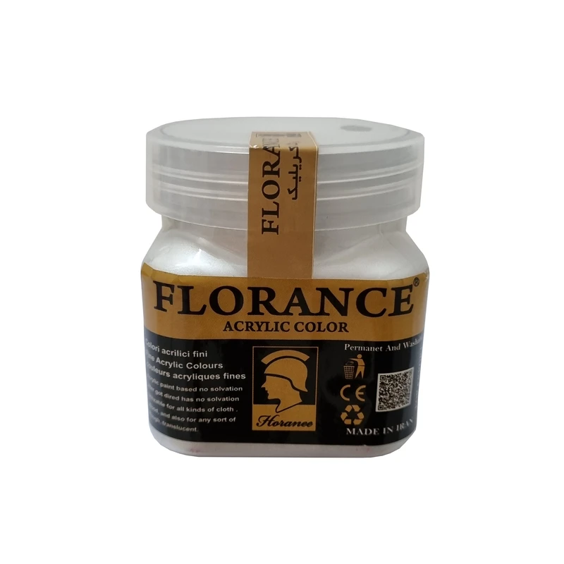 رنگ اکریلیک فلورانس مدل pearl کد 46 حجم 300 میلی لیتر