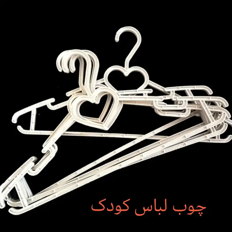 چوب لباسی مدل sw54 بسته 6 عددی