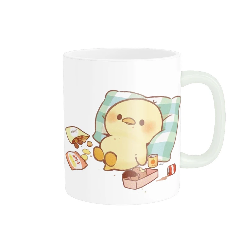 ماگ پاد آفرین مدل خرگوش کیوت فانتزی پینترستی دخترانه سرامیکی کد 416