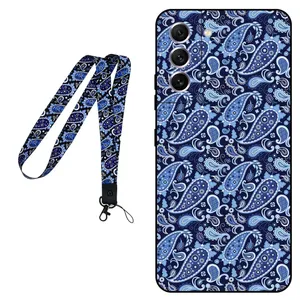 Megafone Paisley 0026 Cover For Samsung Galaxy S22 5G Mobile Neckband