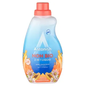  ژل ماشین لباسشویی استونیش مدل NON BIO2in 2in1 حجم 840 میلی لیتر