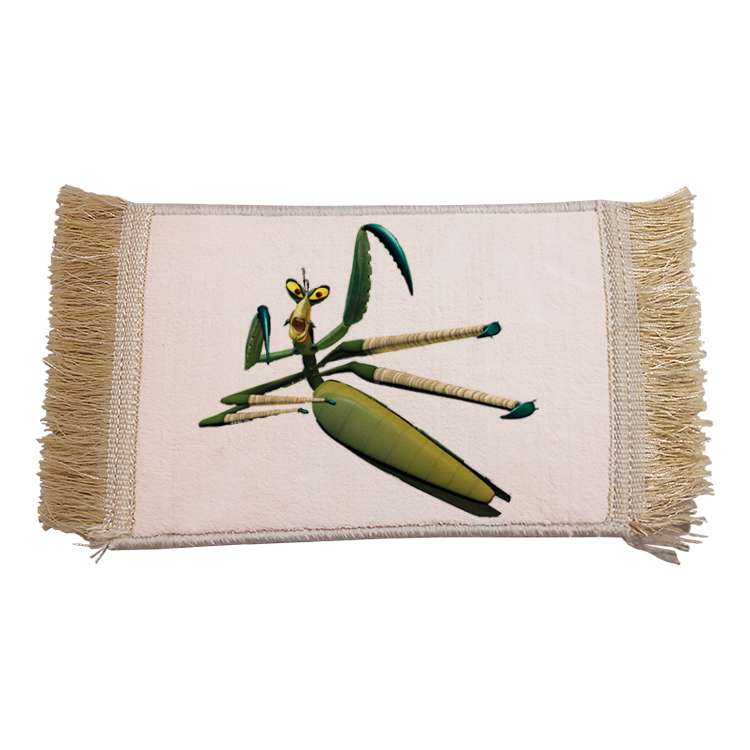 فرش ماشینی دیوارکوب مدل پاندا کونگ فو کار کد 78