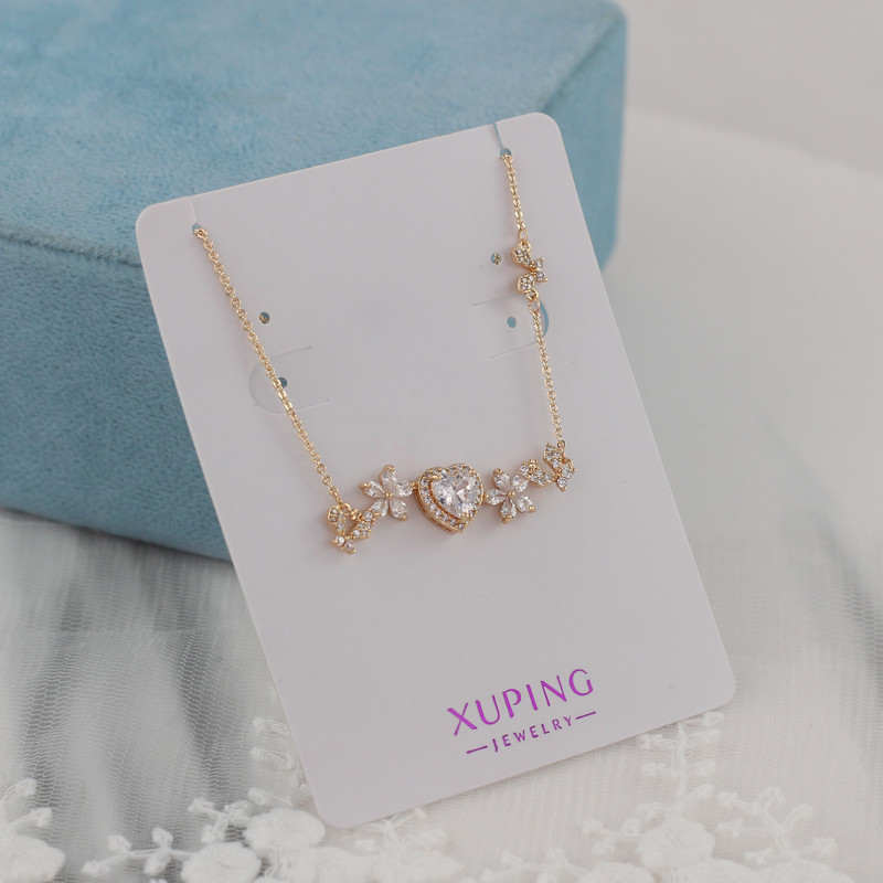 گردنبند زنانه ژوپینگ مدل قلب کد AAB642