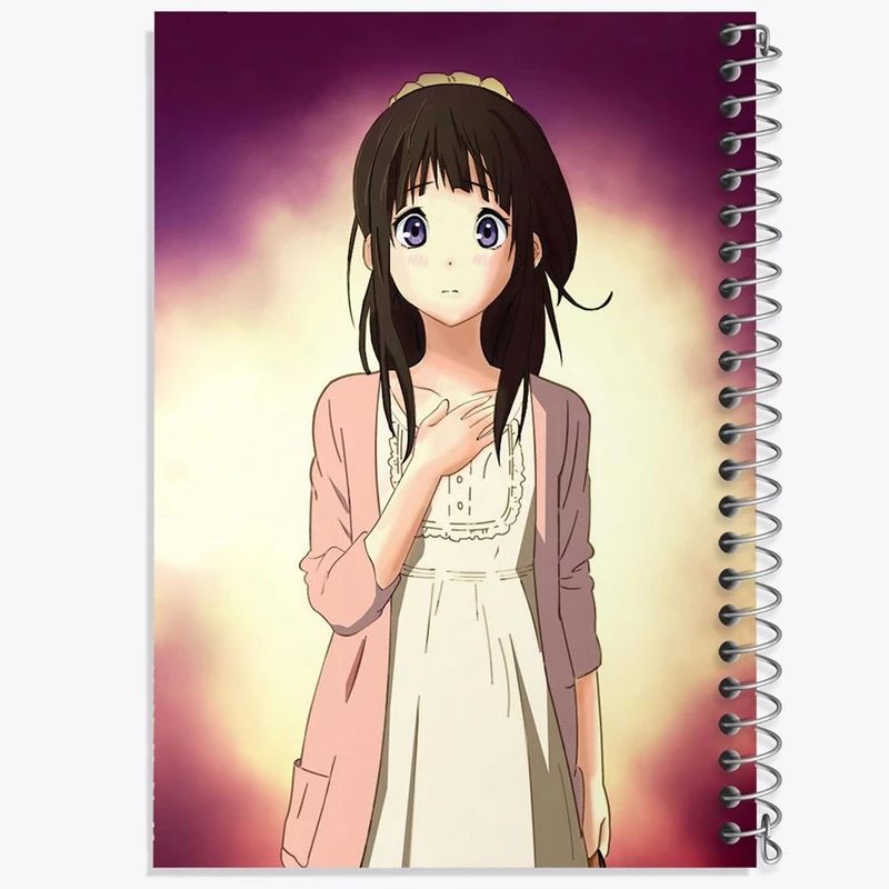 دفتر مشق 100 برگ خندالو طرح چیتاندا انیمه هیوکا Hyouka کد 17093