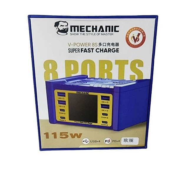 تستر شارژ مکانیک مدل  V-power 8S