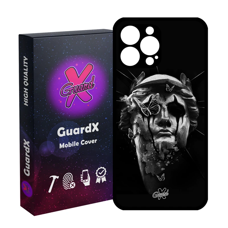 کاور گارد ایکس طرح مرد مدل Glass10278 مناسب برای گوشی موبایل اپل iPhone 13 Pro Max